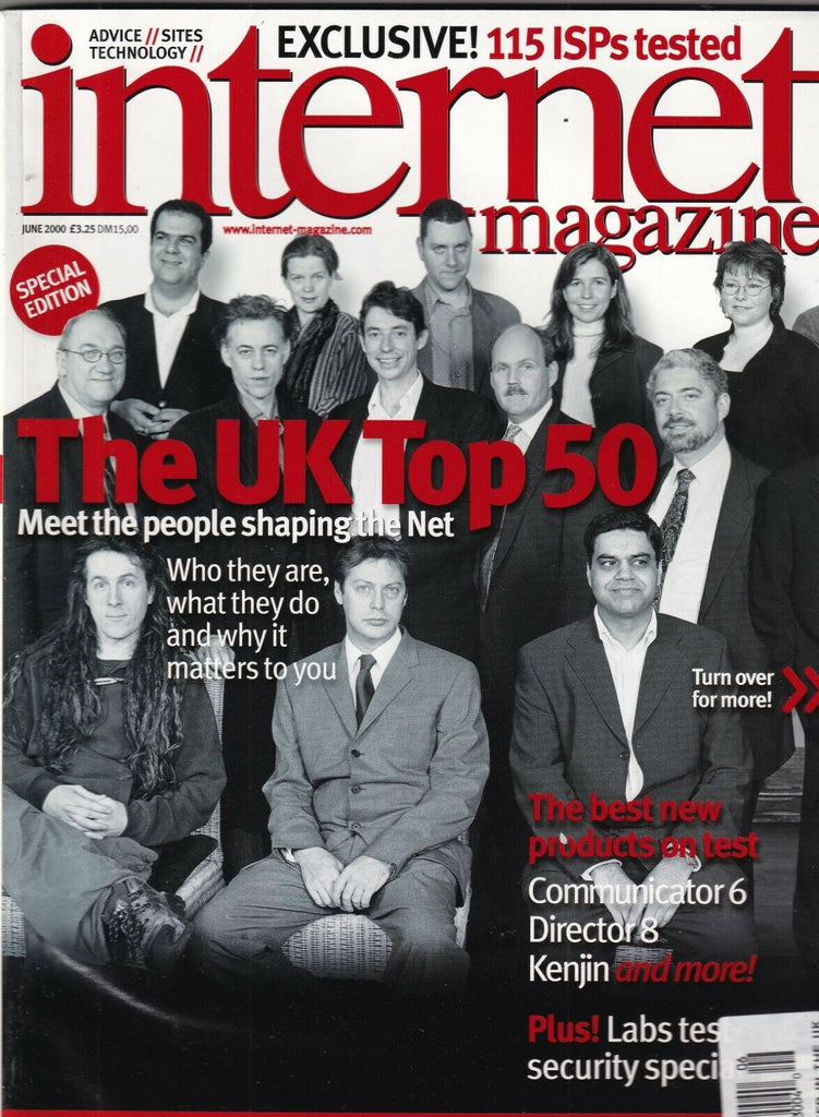Internet Magazine The UK Top 50 June 2000 100919nonr