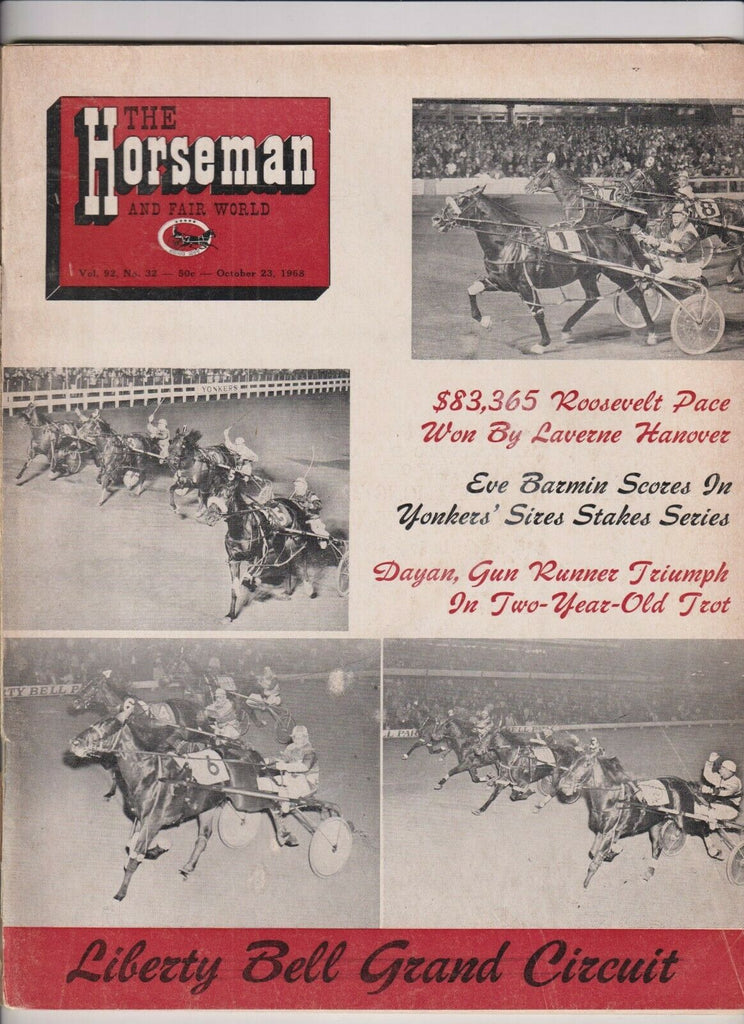 Horseman Mag Eve Bazmin Scores In Yonkers' October 23, 1968 102519nonr