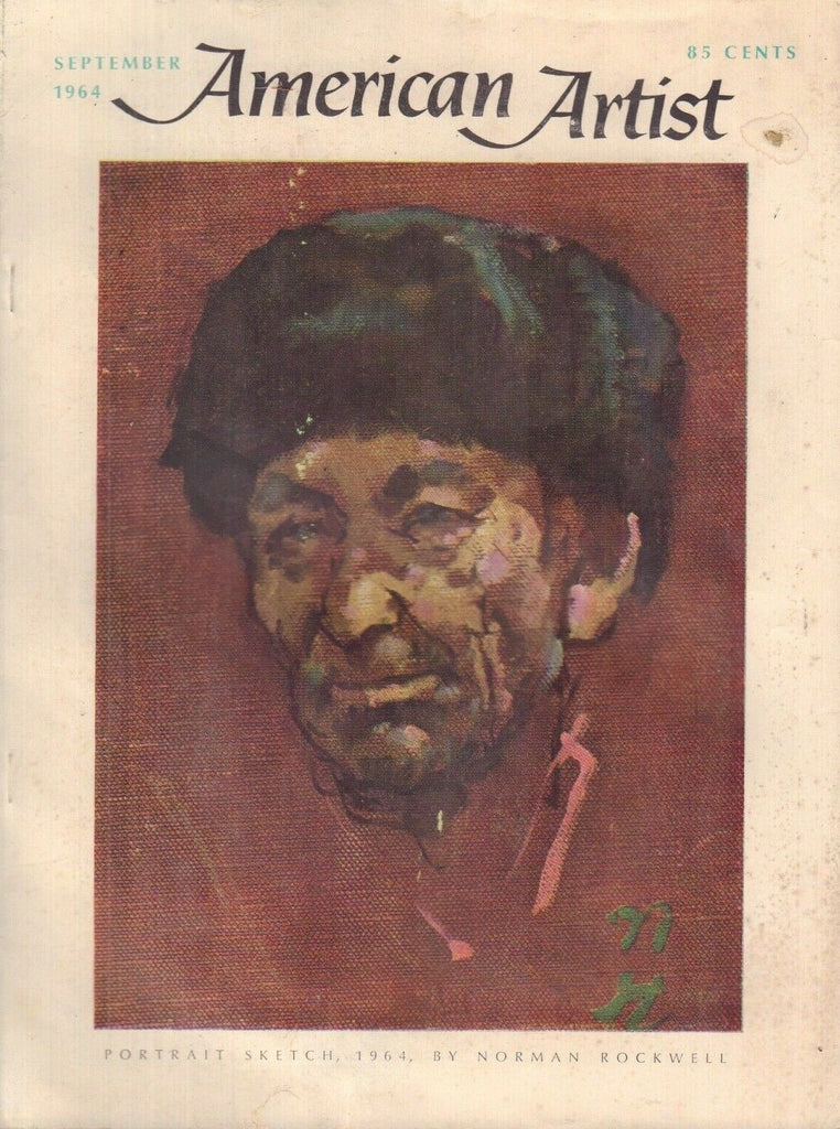 American Artist Magazine Morton Goldsholl September 1964 032118nonr
