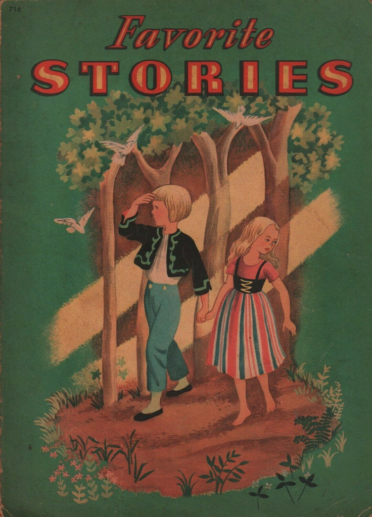 Favorite Stories Vintage 1947 Whitman Publishing Paperback Book 011420AME