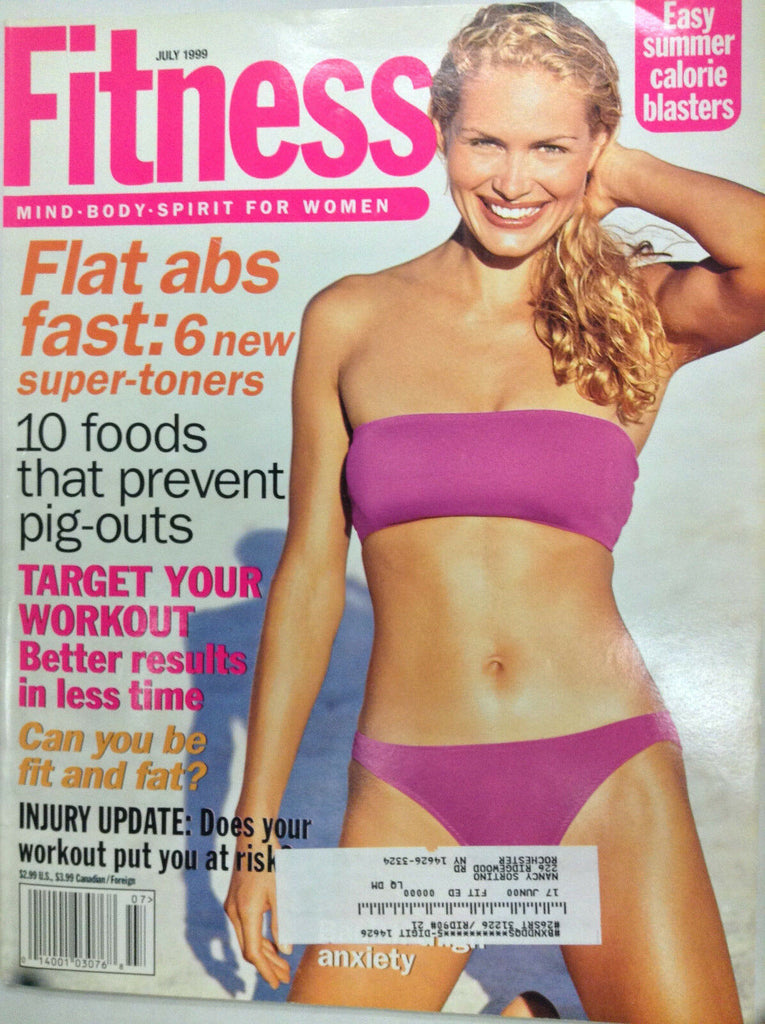 Fitness Magazine Easy Summer Calorie Blasters July 1999 081017nonrh