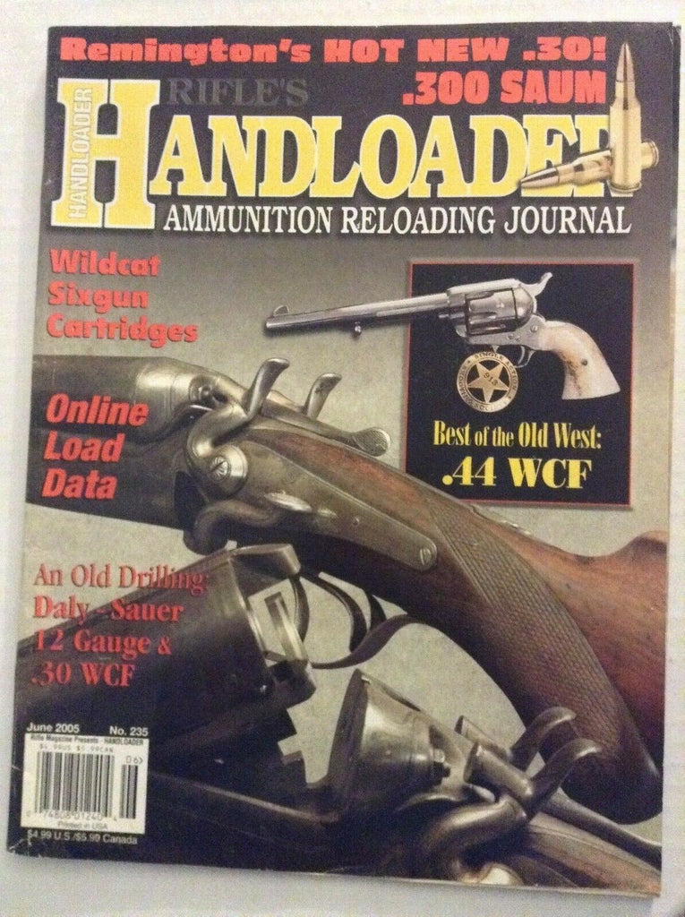 Rifle's Handloader Mag Wildcat Sixgun Cartridges June 2005 072119nonrh