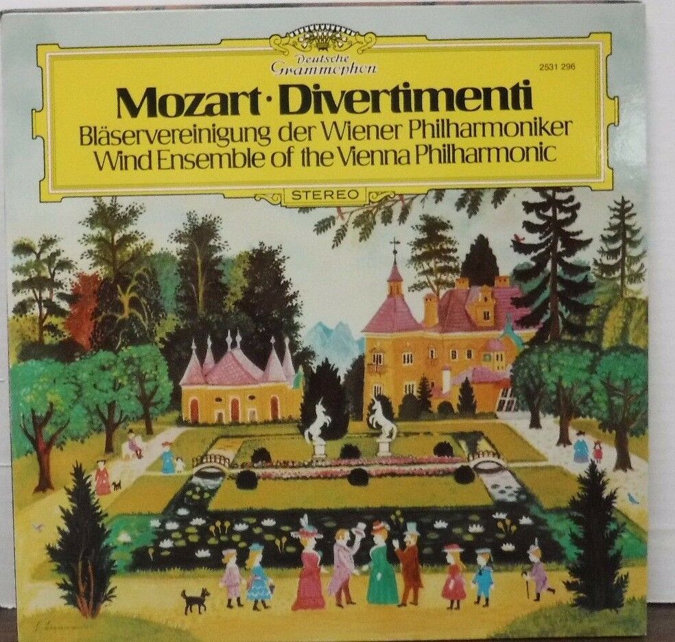Mozart Divertimenti Wind Ensemble of the VIenna Philharmonic #2531296 112016LLE