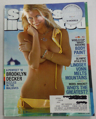 Sports Illustrated Magazine Brooklyn Decker Swimsuit Winter 2010 102814R
