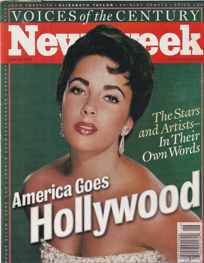 Newsweek Magazine America Goes Hollywood June 28 1999 100319nonr