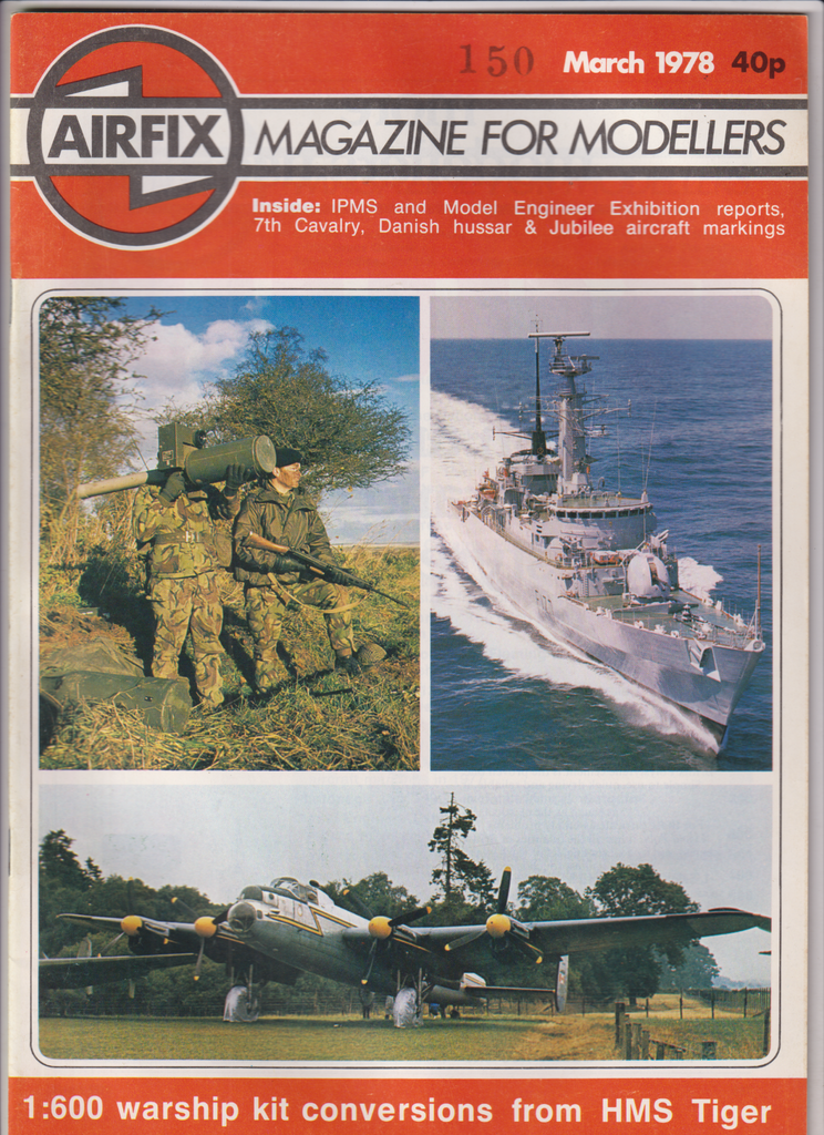 Airfix Magazine Warship Kit Conversions From HMS Tiger March 1978 121919nonr