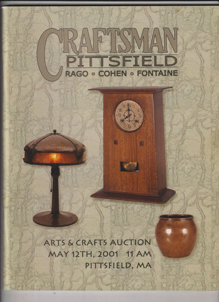 Craftsman Pittsfield Mag Arts & Craft Auction May 12, 2001 021020nonr