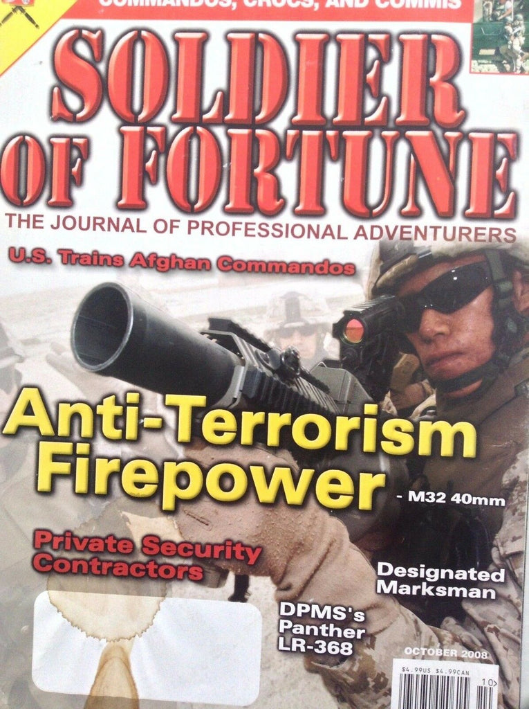 Soldier Of Fortune Magazine Anit-Terrorism Firepower October 2008 101917nonrh