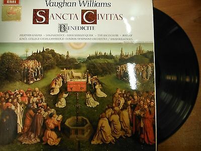 33 RPM Vinyl Vaughan Williams Sancta Civitas Odeon Records PASD 2422 011315SM