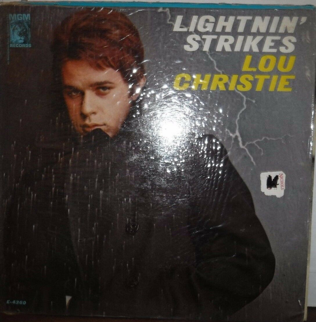 Lightnin' Strikes Lou Christie 33RPM E4360 with SW 021217LLE