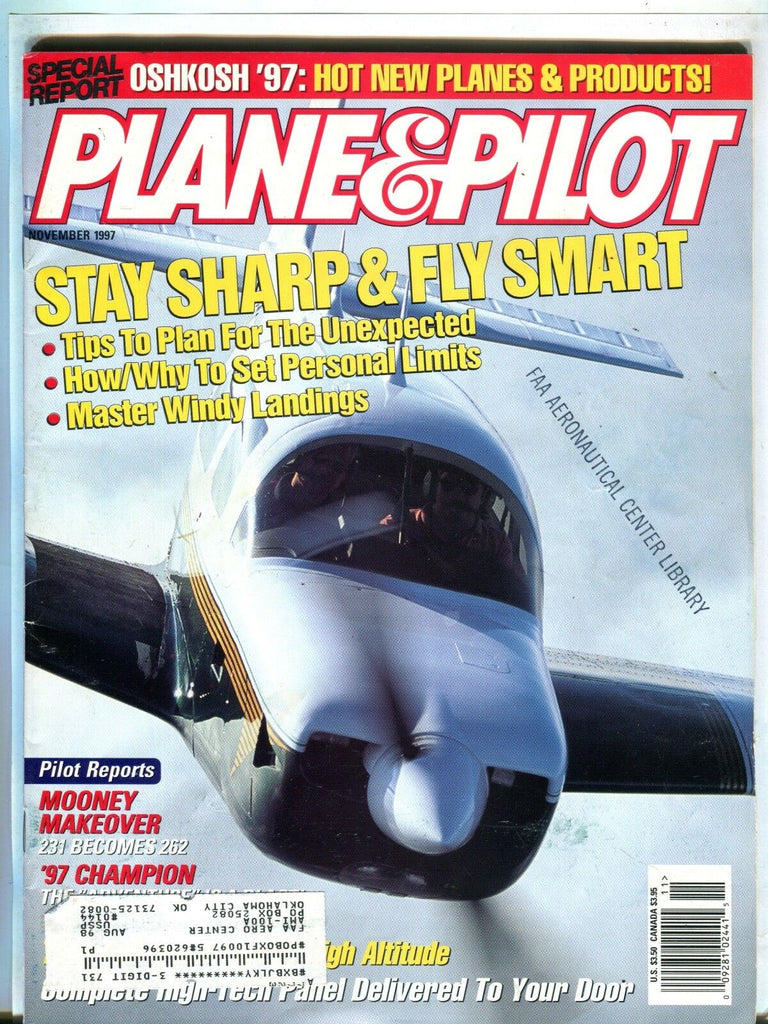 Plane & Pilot Magazine November 1997 Mooney EX w/ML FAA Library 101716jhe