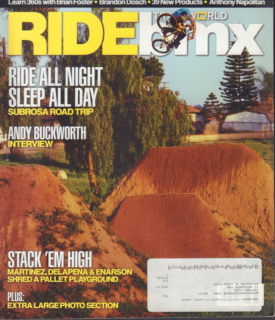 Ride BMX November 2010 Anthony Napolitan,Andy Buckworth w/ML 022817nonDBE