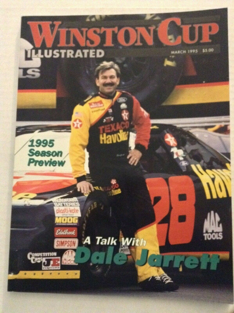Winston Cup Illustrated Dale Jarrett Season Preview March 1995 082819nonrh