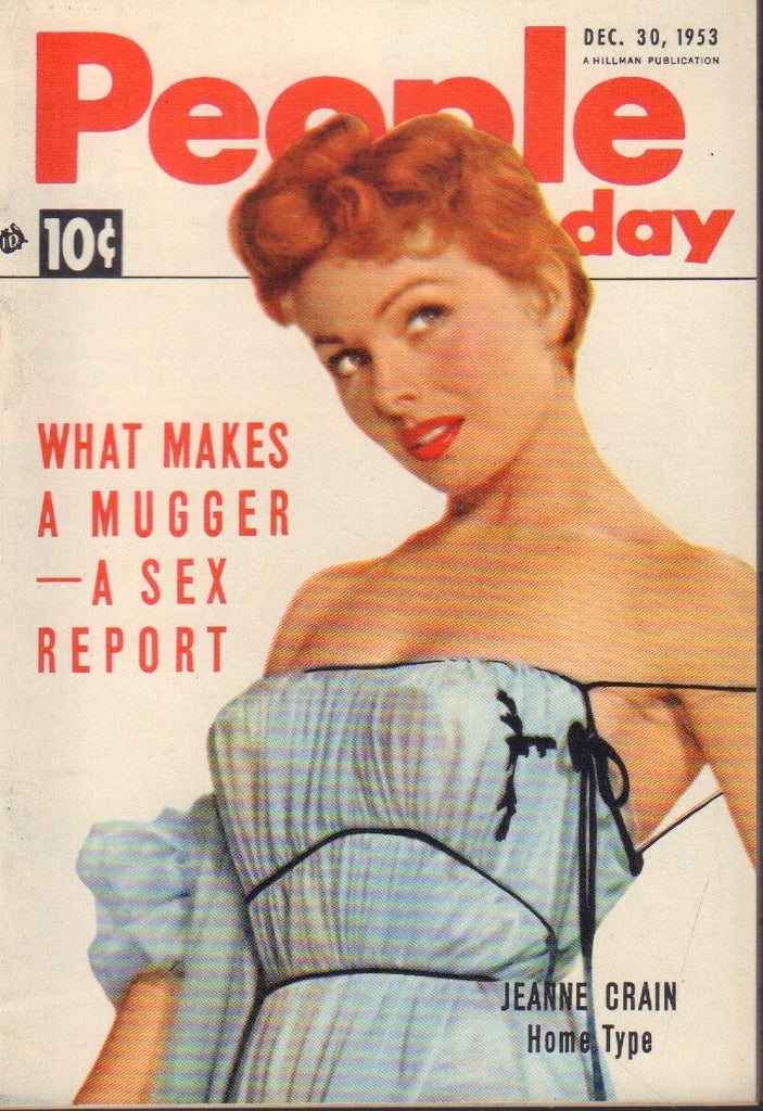People Today Digest December 30 1953 Jeanne Crain Cheesecake Pin Up 091318AME