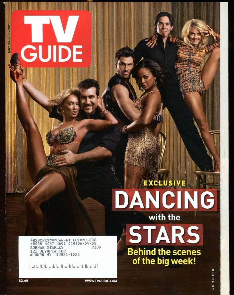 TV Guide Magazine May 14-20 2007 Dancing With The Stars EX w/ML 022217nonjhe
