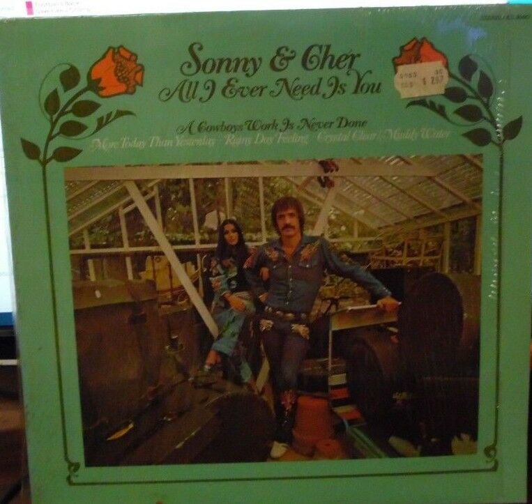 Sonny & Cher All I ever Need is You vinyl with SW KS3660 090218LLE