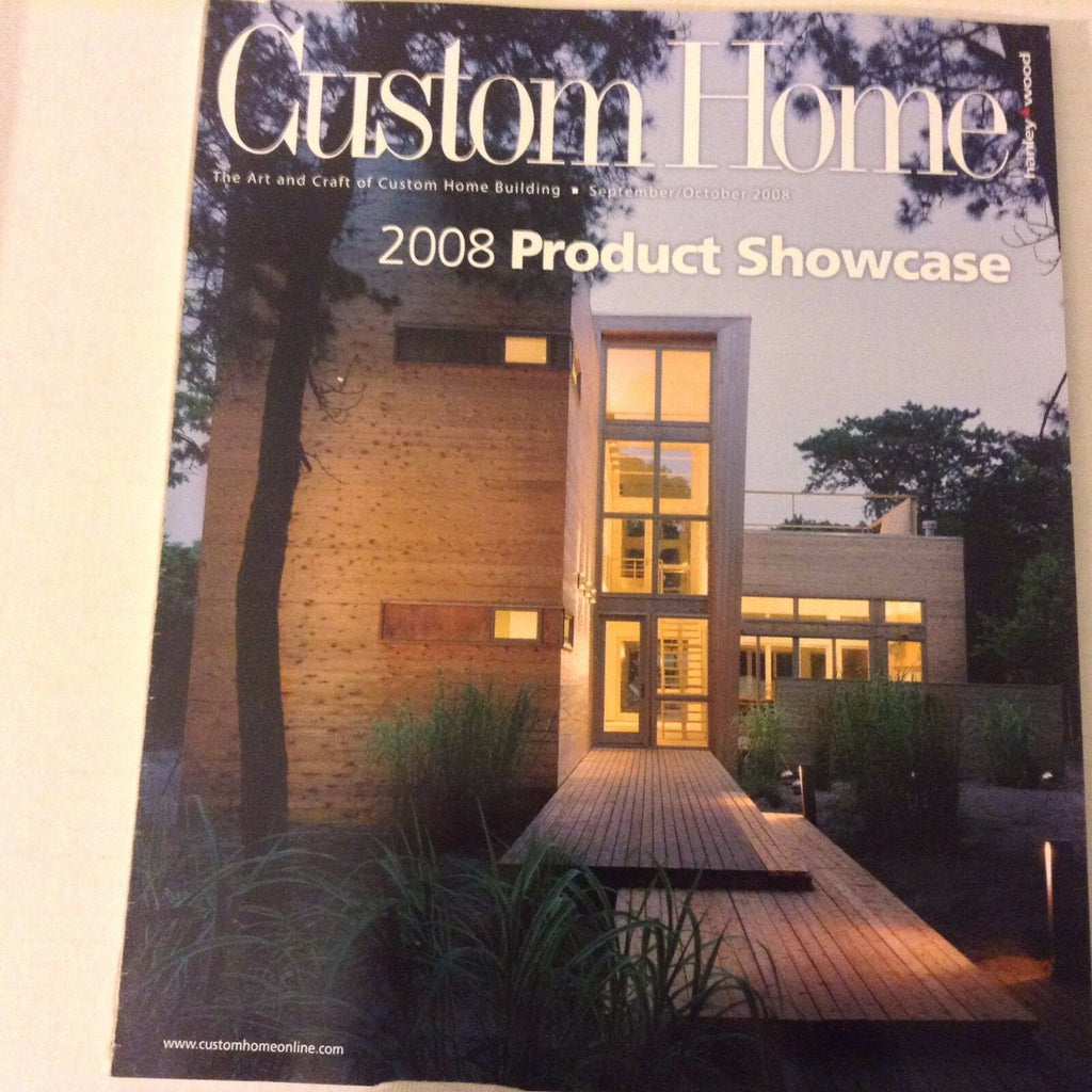 Custom Home Magazine Fire Island Ny Vacation September/October 2008 070117nonrh