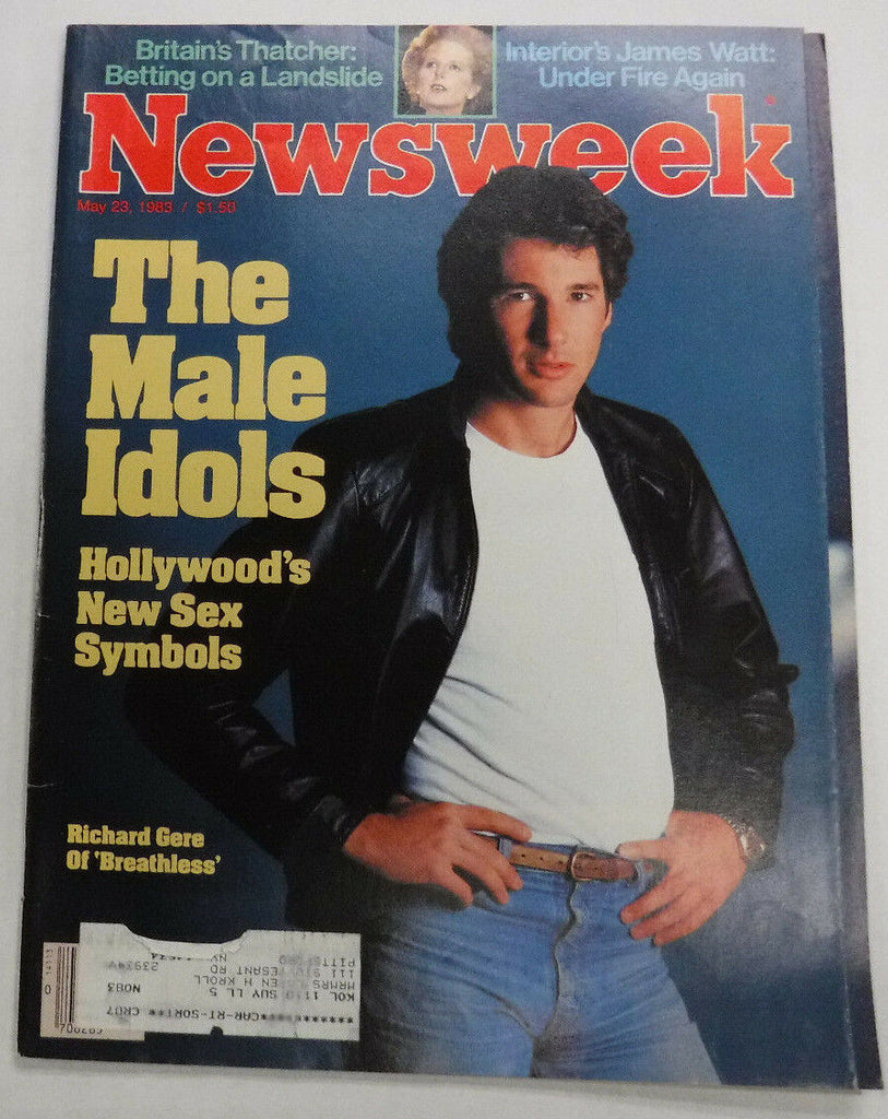 Newsweek Magazine Richard Gere The Male Idols May 23, 1983 100716R