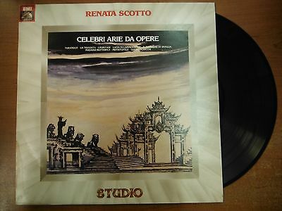 33 RPM Vinyl Renata Scotto Celebri Arie Da Opere EMI Records 3C053 Ster 022715SM