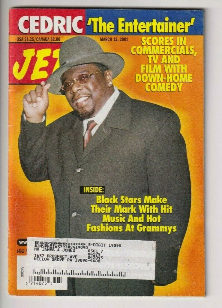 Jet Mag Cedric The Entertainer March 21, 2001 112619nonr