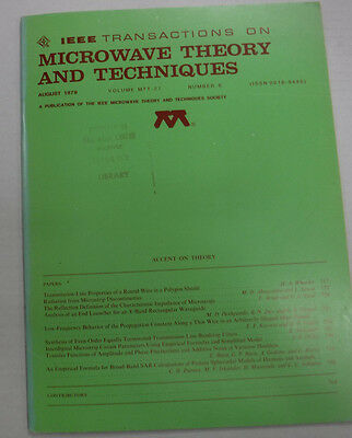 IEEE Microwave Theory And Techniques Magazine Polygon Shield August 1979 071315R