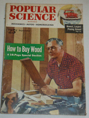 Popular Science Magazine How To Buy Wood September 1953 120514R