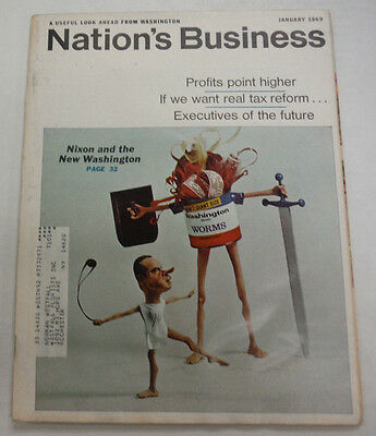 Nation's Business Magazine Executives Of The Future January 1969 062315R