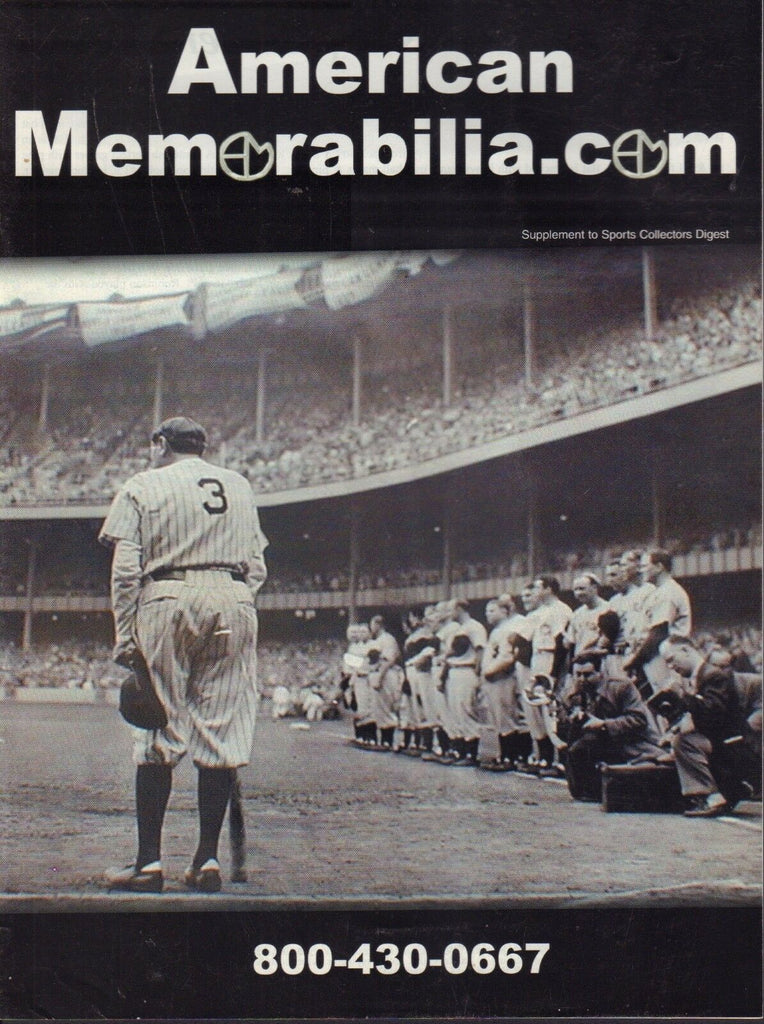 American Memorabilia.com Auction Catalog Babe Ruth 082617nonjhe