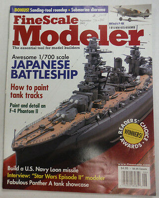 FineScale Modeler Magazine Japanese Battleship September 2002 042515R