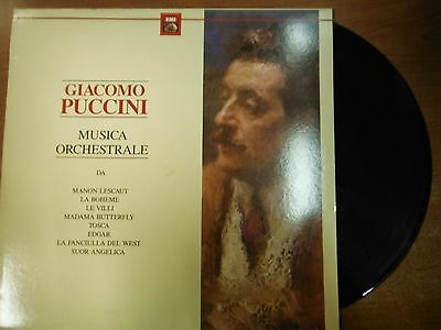 33 RPM Vinyl Giacomo Puccini Musica Orchestrale EMI Records 1017681 012815SM