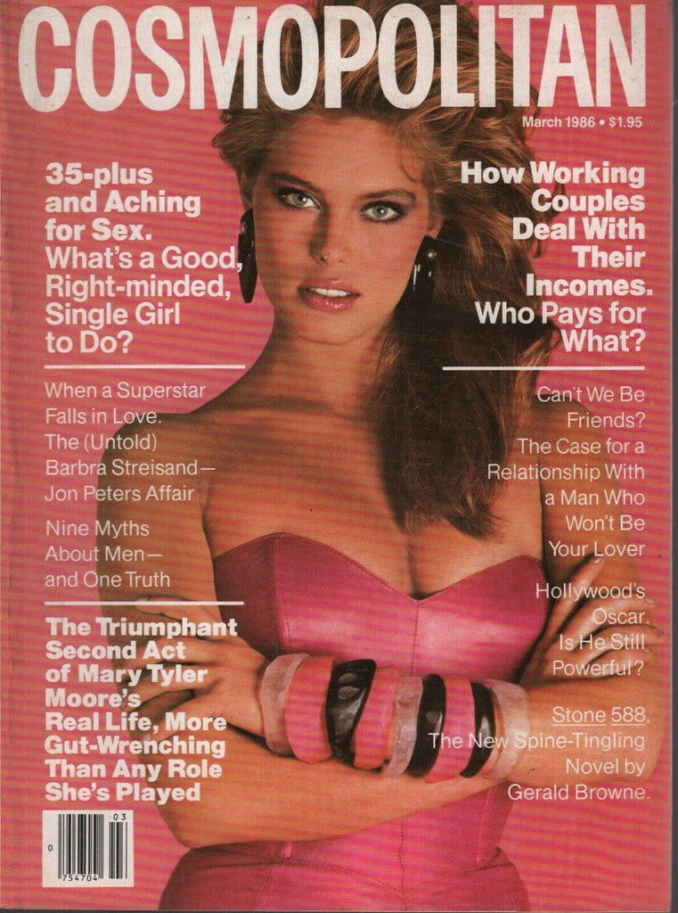 Cosmopolitan Magazine March 1986 Clair Voylan Renee Simonsen Scavullo 080819AME2