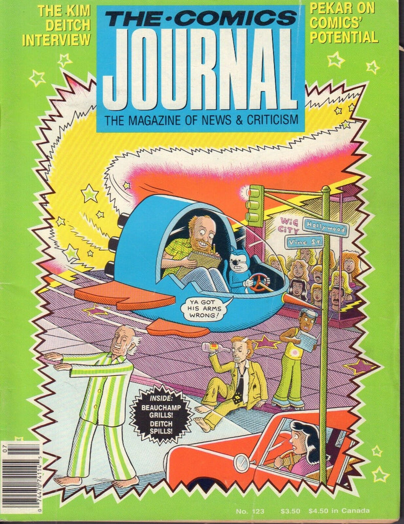 The Comics Journal July 1998 Kim Deitch 091517DBE