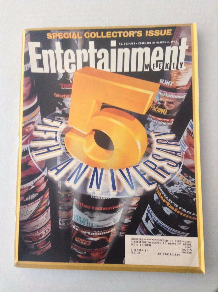 Entertainment Weekly Magazine 5th ann February 24/March 3, 1995 031917NONRH