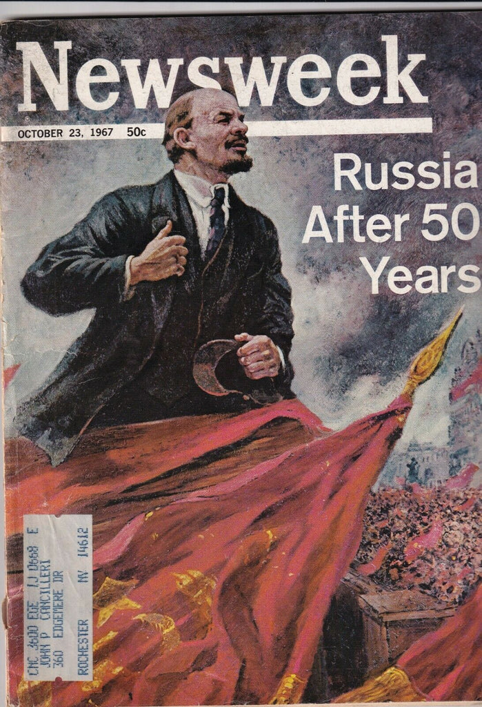 Newsweek Mag Russia After 50 Years October 23, 1967 081319nonr