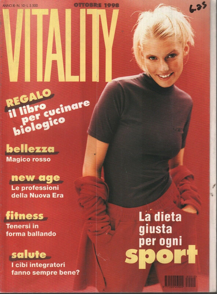 Vitality Italian Magazine October 1998 Maristella Picollo 120619AME