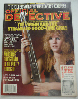 Official Detective Magazine Little Girl Who Was Slain December 1987 062215R