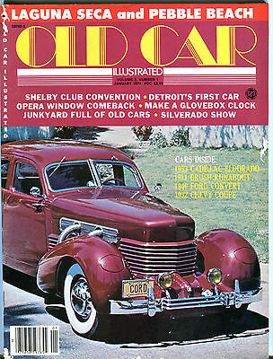 Old Car Illustrated Magazine January 1979 1932 Chevy Coupe VG 061416jhe