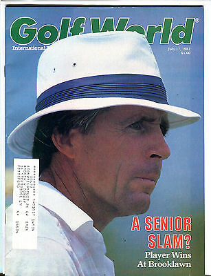 Golf World Magazine July 17 1987 Gary Player EX 080216jhe