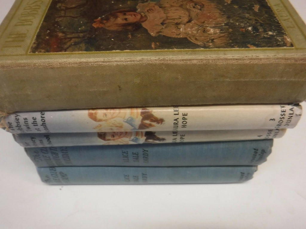The Bobbsey Twins Vintage Lot Of 5 Books Laura Lee Hope 102517jh