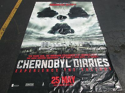 Chernobyl Diaries HUGE 8' x 5' Vinyl Rod Hanging Poster! 2012 Warner Brothers