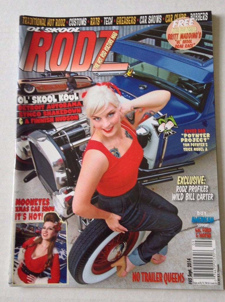 Ol' Skool Rodz Magazine Bill Carter Detroit Autorama September 2014 030217NONRH