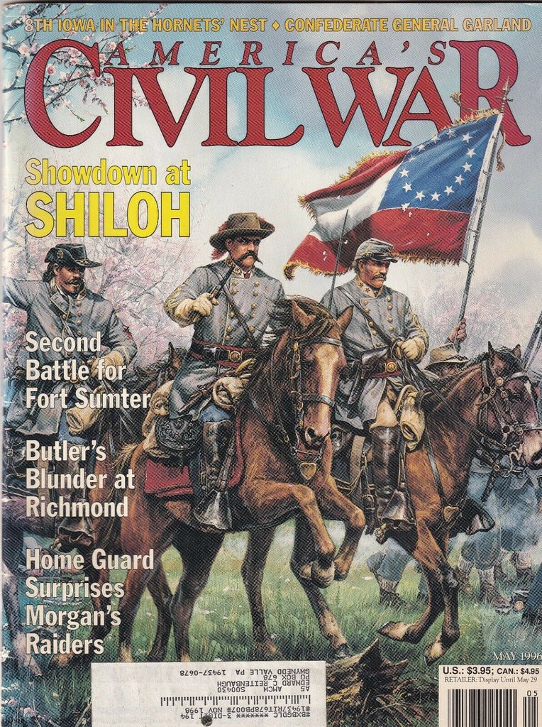 America's Civil War Mag Showdown At Shiloh May 1996 102219nonr