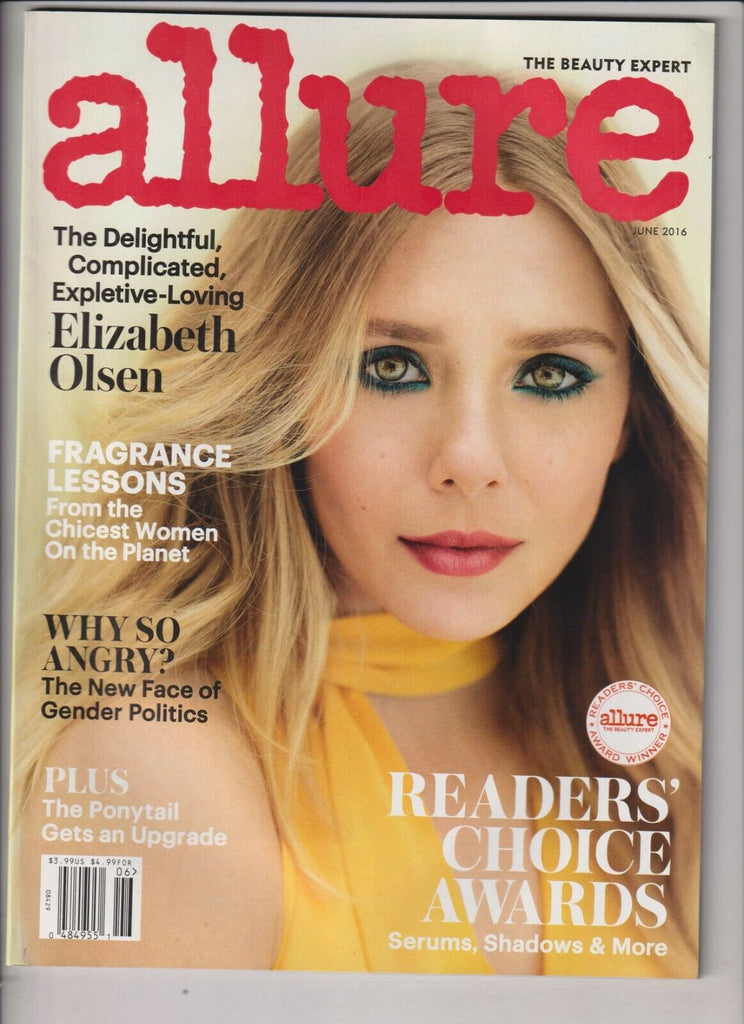 Allure Mag Elizabeth Olsen Readers' Choice Awards June 2016 020520nonr