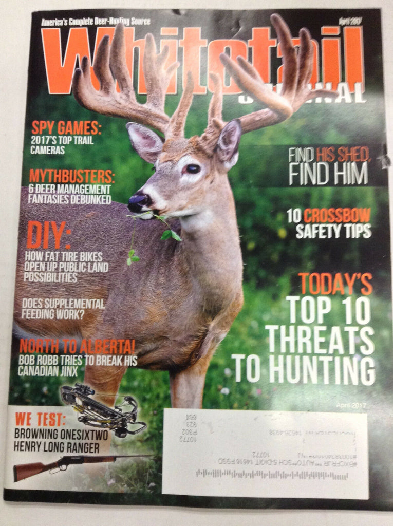 Whitetail Journal Magazine 10 Crossbow Safety Tips April 2017 040617nonr