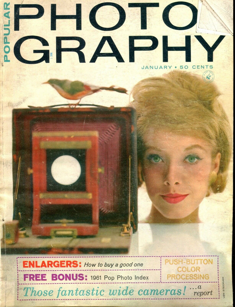Popular Photography Magazine January 1962 GD No ML 021417jhe