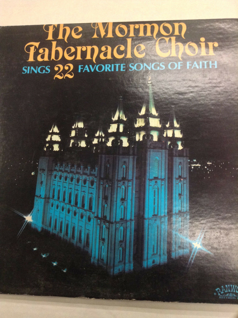 The Mormon Tabernacle Choir 22 Songs 2 Lp Set P218349 33RPM Record 031717RR