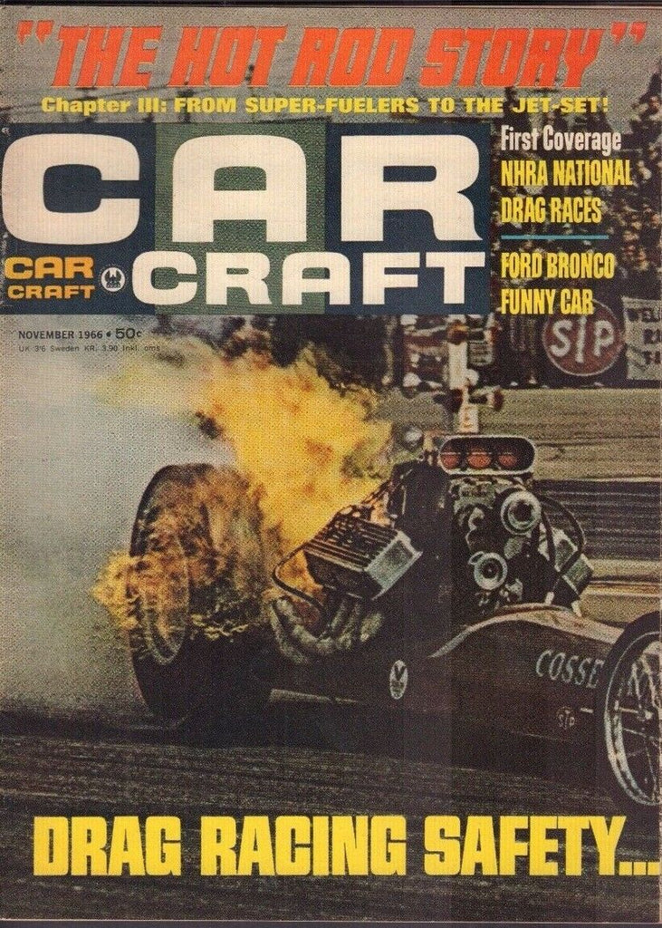 Car Craft Magazine Drag Racing Safety November 1966 011018nonr