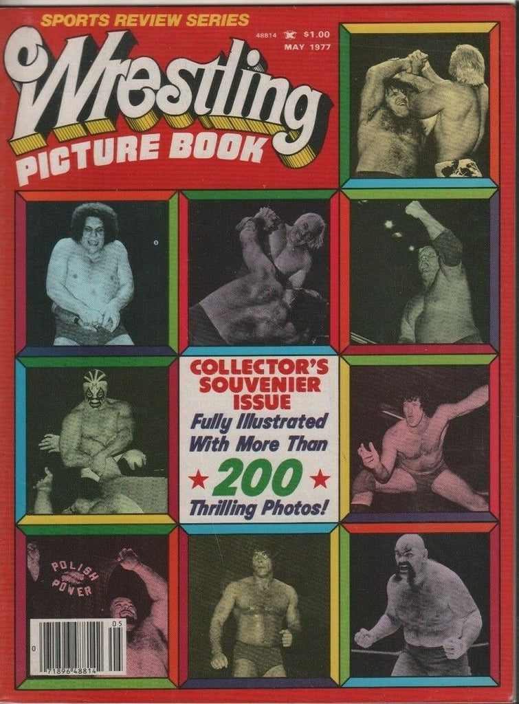 Wrestling Picture Book May 1977 Andre The Giant Mil Mascaras 050619DBE2