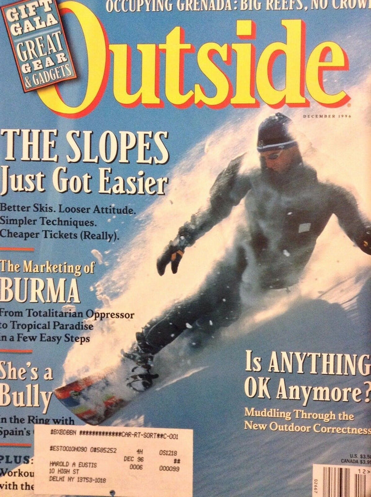 Outside Magazine The Marketing Burma Cristina Sanchez December 1996 110317nonrh