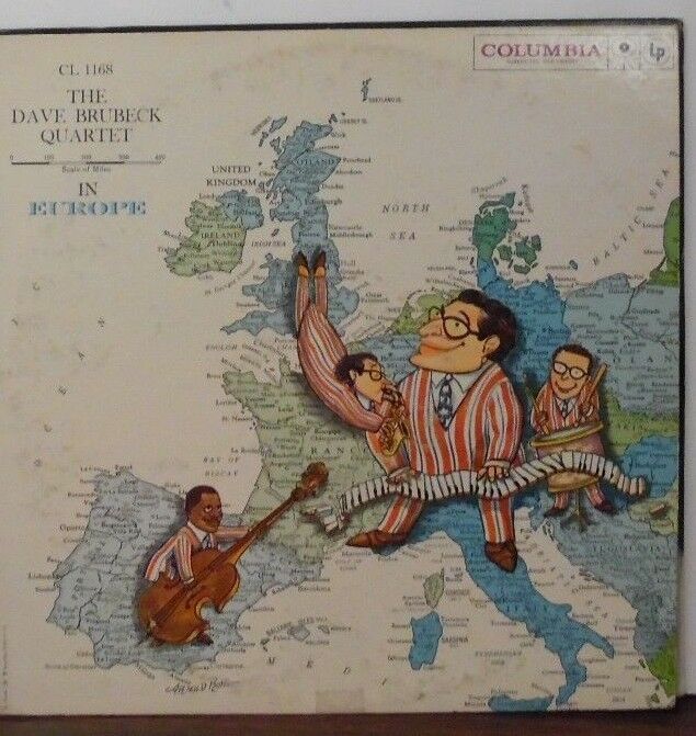 The Dave Brubeck Quartet in Europe vinyl CL1168 071518LLE